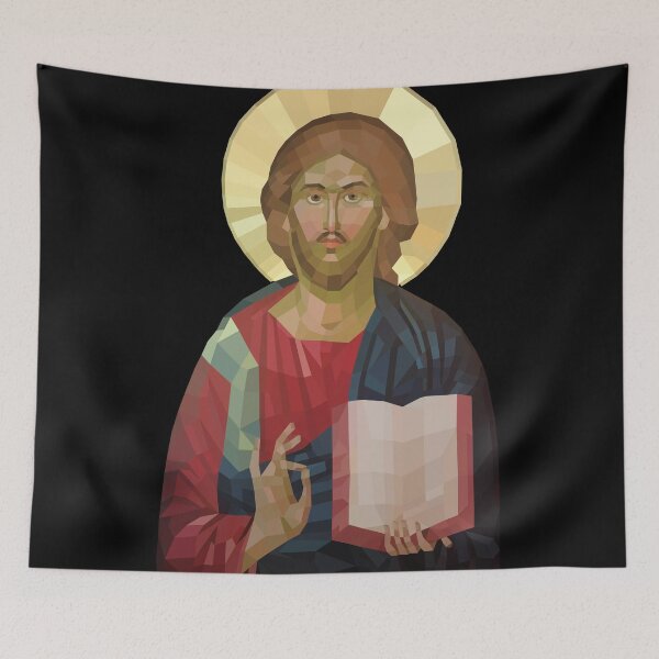 Item preview, Abstract Jesus designed and sold by RicardoArt77.