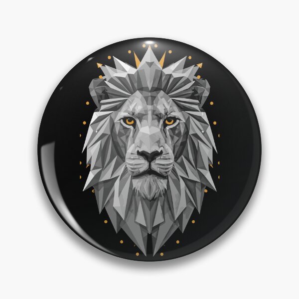 Item preview, Lion / Pixelated The King of The Jungle Art 3 designed and sold by Psycho-Crazy.