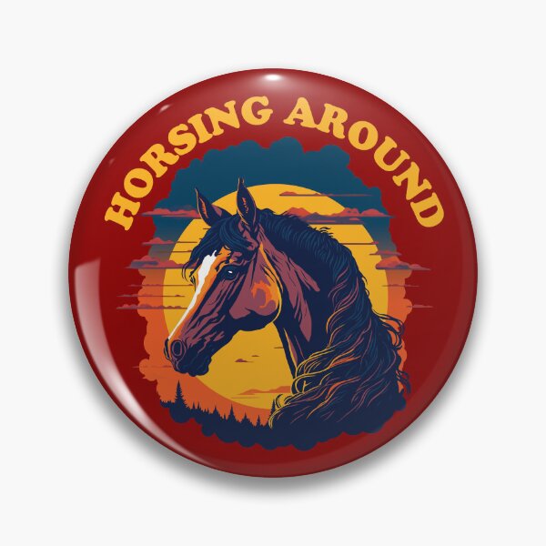 Item preview, Horsing Around - Horse Lover designed and sold by TMBTM.