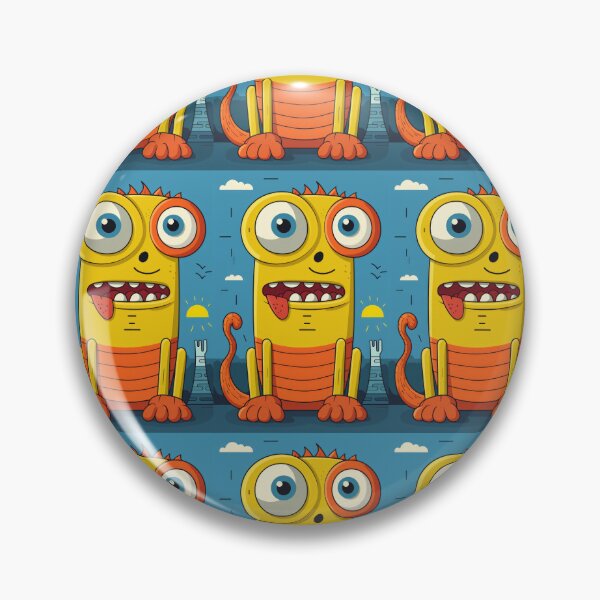 Item preview, Vibrant himsical Cartoonish Illustration of a Playful Lizard in a Comic-Style Settingand W designed and sold by Piotrek0001.