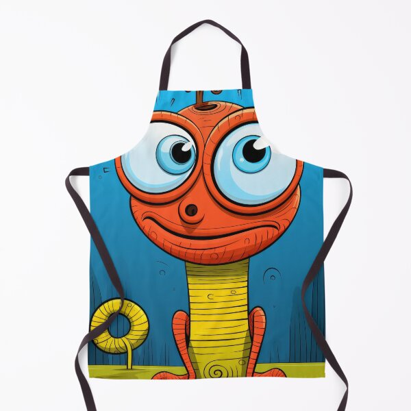 Item preview, Vibrant himsical Cartoonish Illustration of a Playful Lizard in a Comic-Style Settingand W designed and sold by Piotrek0001.