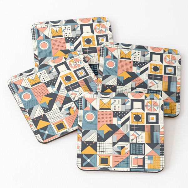 Item preview, Midcentury geometric pattern  designed and sold by Yislaaik Digital Marketing.