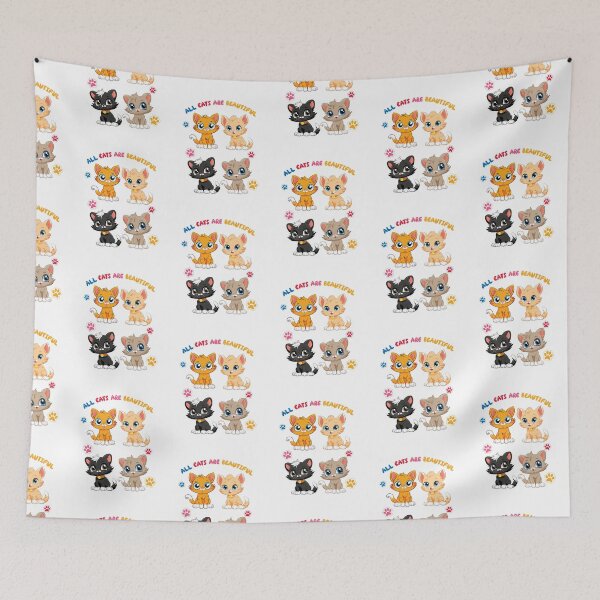 Item preview, All cats are beautiful - Tous les chats sont beaux designed and sold by AfricArt237.