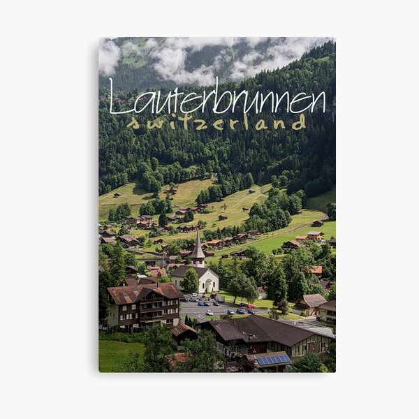 Item preview, Lauterbrunnen, Switzerland designed and sold by TravelWish.