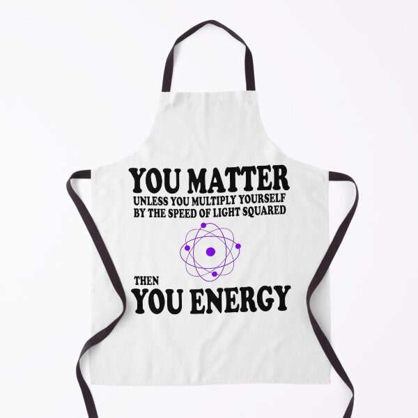 Item preview, You Matter x Speed Of Light Square = You Energy designed and sold by ScienceCorner.