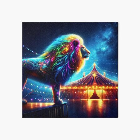 Item preview, Majestic Lion in Circus designed and sold by digitalgull.