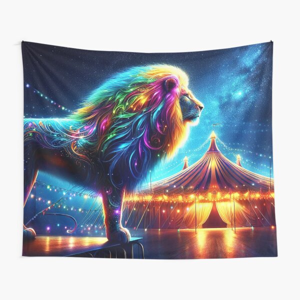 Item preview, Majestic Lion in Circus designed and sold by digitalgull.