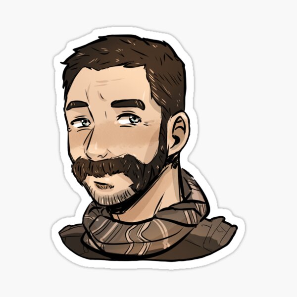 "Captain Price" Sticker for Sale by citri-nate | Redbubble