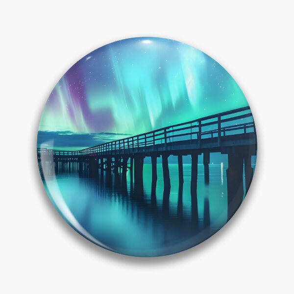 Artikelvorschau, Verzauberte Pier-Serenade entworfen und verkauft von AI-Only Creations.