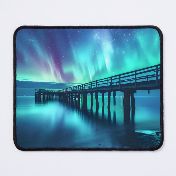 Item preview, Enchanted Pier Serenade designed and sold by AI-Only Creations.
