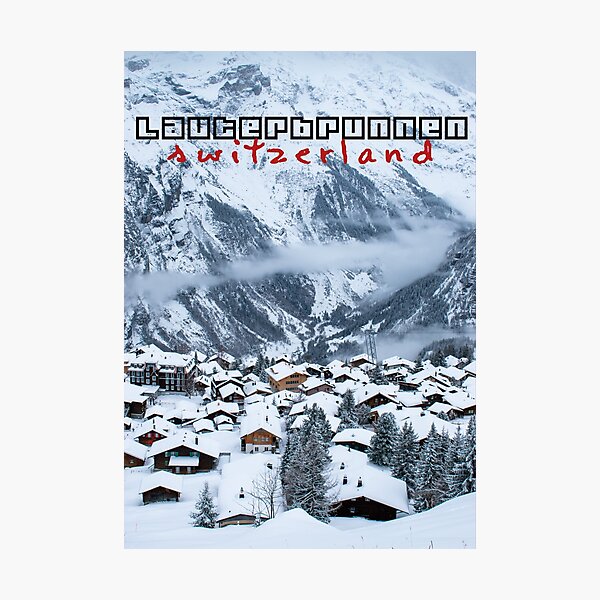 Item preview, Lauterbrunnen, Switzerland designed and sold by TravelWish.