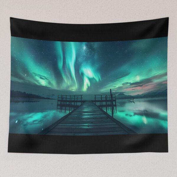Item preview, Aurora's Romantic Reflection designed and sold by AI-Only Creations.