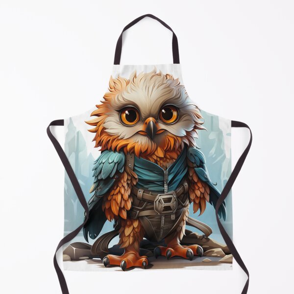 Item preview, Frost Guardian - Arctic Owl Warrior designed and sold by dungeonwarriors.