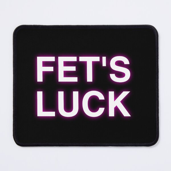 Item preview, Fet's Luck Let's Fuck Spoonerism Pun Humor - Shitpost Meme Viral designed and sold by SillyMerchant.