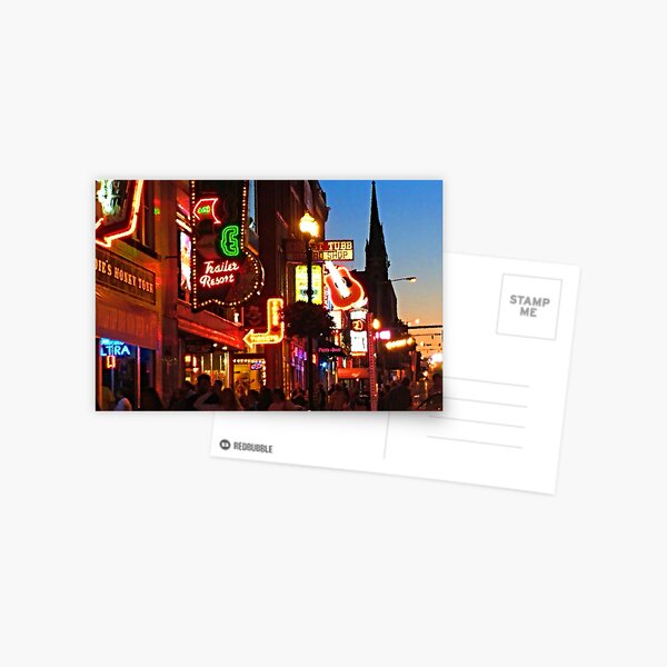 Nashville Nights Postcard