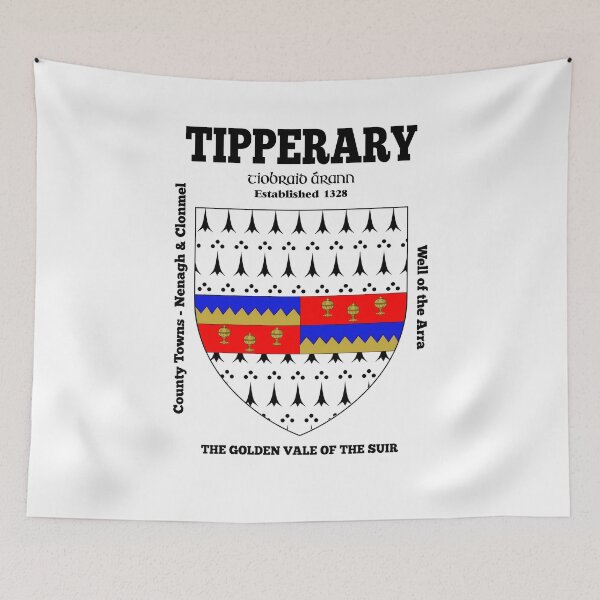 Item preview, Irish County Tipperary Ireland Crest, Translation & More designed and sold by REAL IRISH GIFTS.