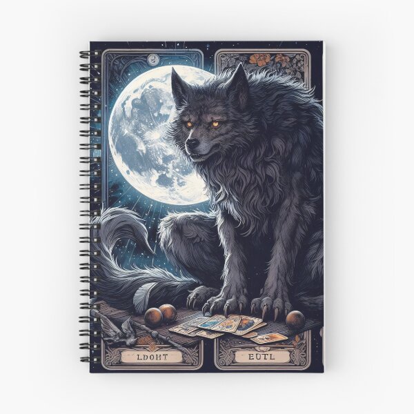 Item preview, Werewolf Tarot designed and sold by DragonsPetals.