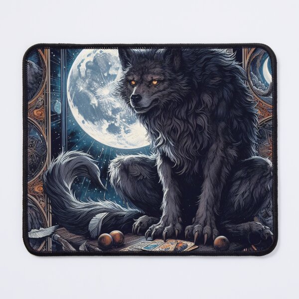 Item preview, Werewolf Tarot designed and sold by DragonsPetals.
