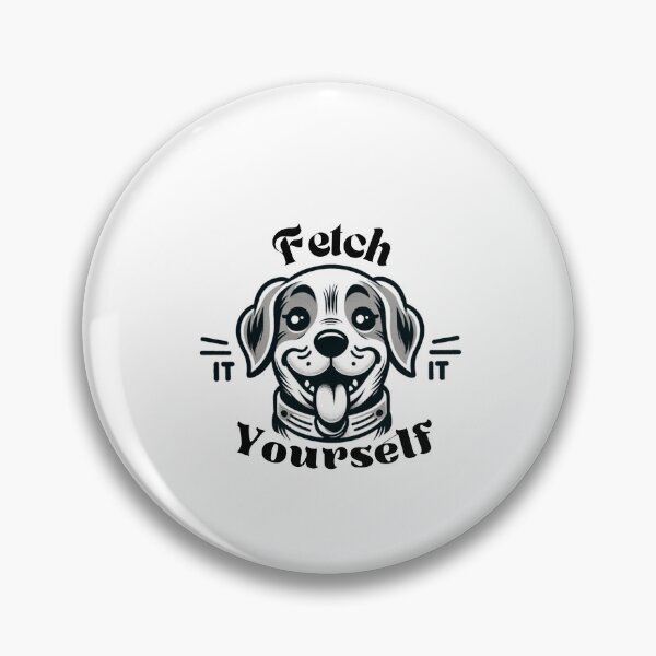 Item preview, Fetch It - Playful Dog Cartoon  designed and sold by creativechaster.