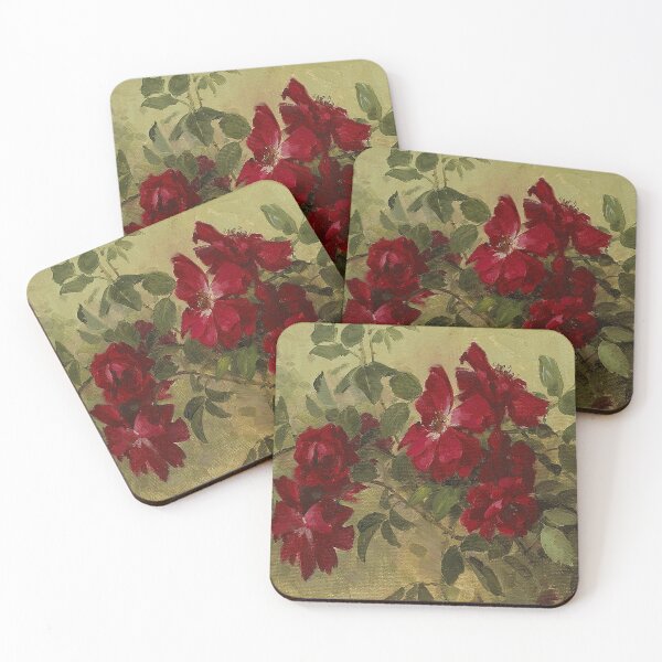 Item preview, Edith White -Red Roses designed and sold by tomorrowsart.