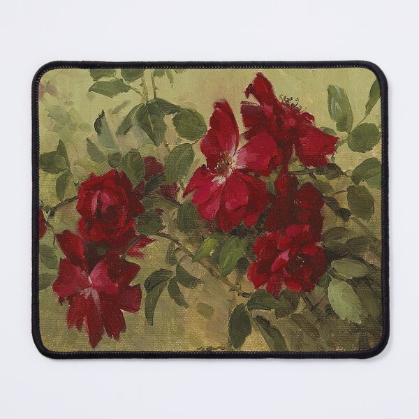 Item preview, Edith White -Red Roses designed and sold by tomorrowsart.