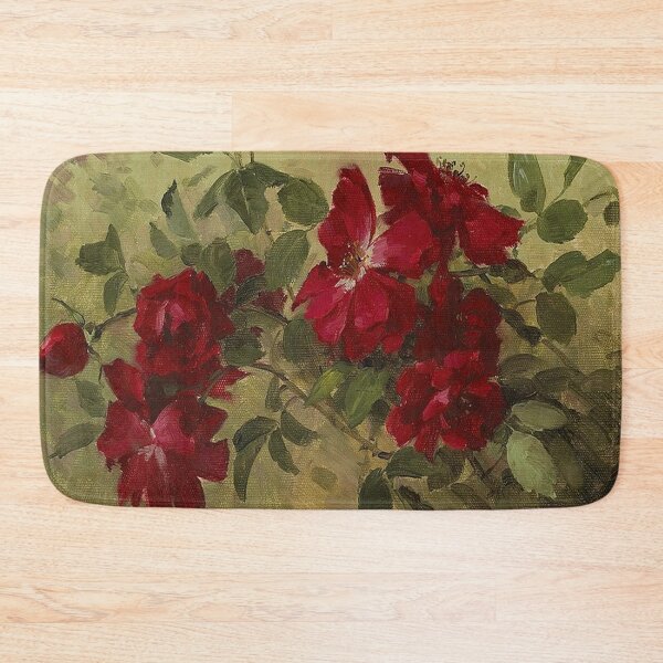 Item preview, Edith White -Red Roses designed and sold by tomorrowsart.