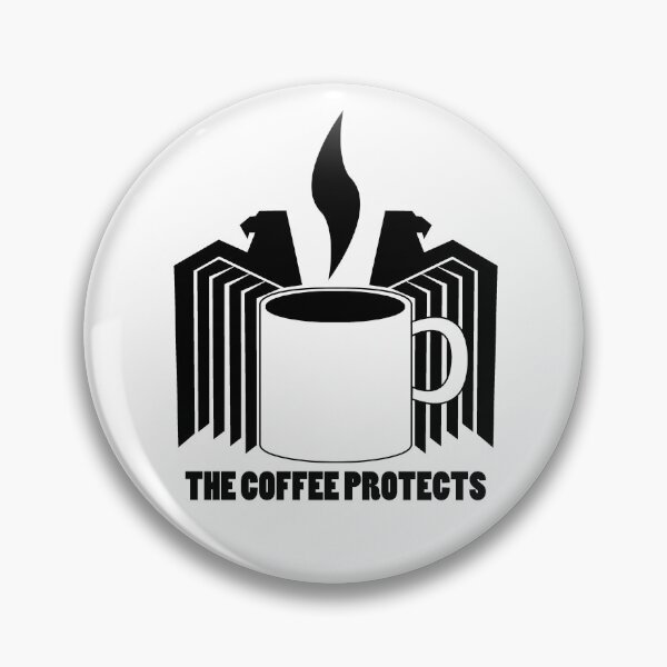 Item preview, The Coffee Protects designed and sold by 0bsidian0rder.