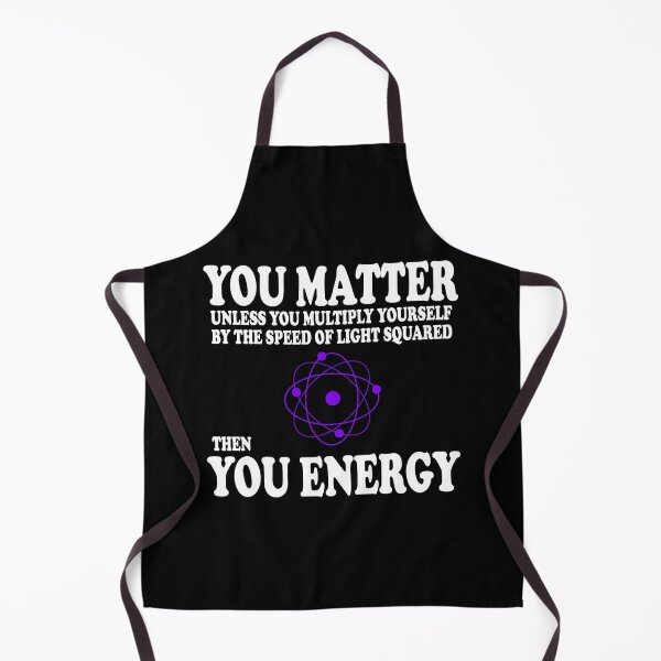 Item preview, You Matter x Speed Of Light Square = You Energy designed and sold by ScienceCorner.