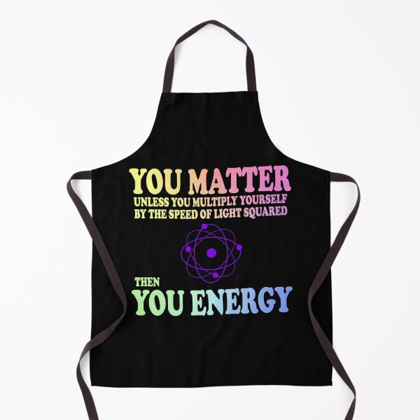 Item preview, You Matter x Speed Of Light Square = You Energy designed and sold by ScienceCorner.