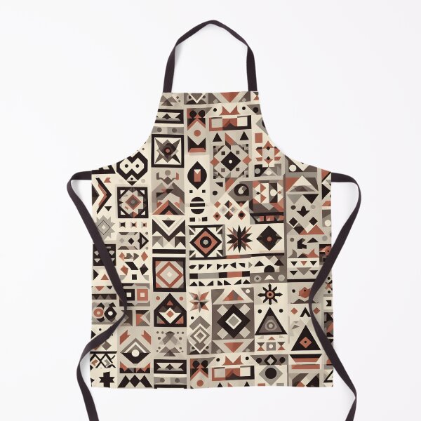 Item preview, Afrovibe geometric pattern  designed and sold by Yislaaik Digital Marketing.
