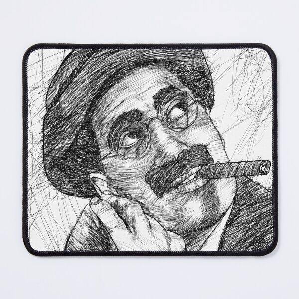 Item preview, GROUCHO MARX ink portrait .3 designed and sold by lautir.