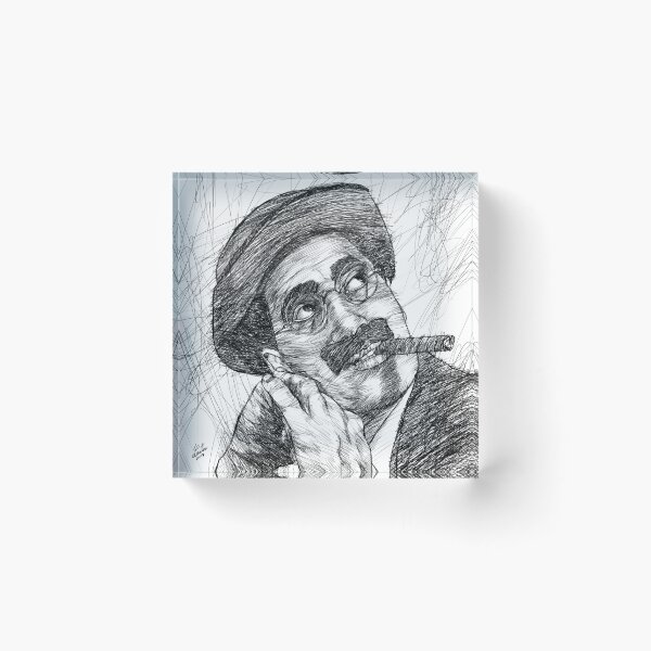 Item preview, GROUCHO MARX ink portrait .3 designed and sold by lautir.