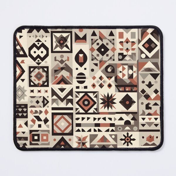 Item preview, Afrovibe geometric pattern  designed and sold by Yislaaik Digital Marketing.