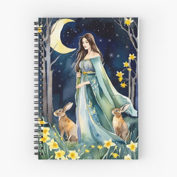 Item preview, Ostara - Pagan Goddess of Spring designed and sold by Arwen-Art.