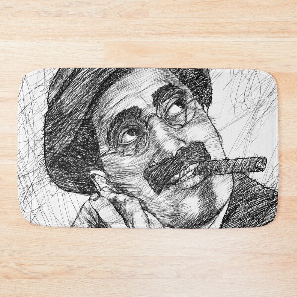 Item preview, GROUCHO MARX ink portrait .3 designed and sold by lautir.
