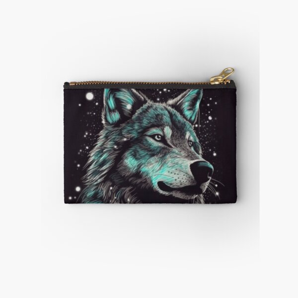 Item preview, Lupine Kaleidoscope,Vibrant Guardian of the Night, Wolf Spectrum, Gift, Tee designed and sold by Terry-Salsa.