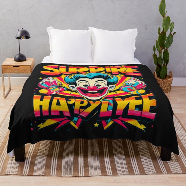 Item preview, Happy Life, Clown, Suprise Me, Crazy Retro designed and sold by PrinceskiKinii.