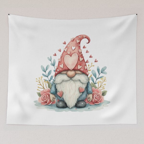 Item preview, Valentine Gnome In Love, Gnome Valentines Day,  designed and sold by Krieghorn.