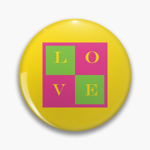 Artikelvorschau, Love 6 in Pink, Grün und Gelb. Ein tolles, heißes, romantisches Geschenk für Ihren Schatz. entworfen und verkauft von Yu-Va.
