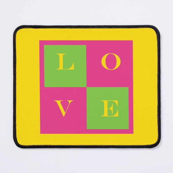 Item preview, Love 6 in Pink, Green and Yellow. A great hot romantic gift for your sweetheart.  designed and sold by Yu-Va.