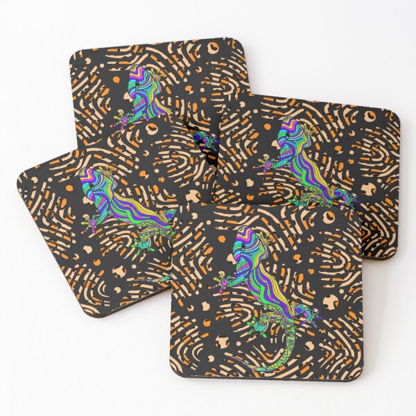 Item preview, Abstract image of a lizard designed and sold by SweetRossel.