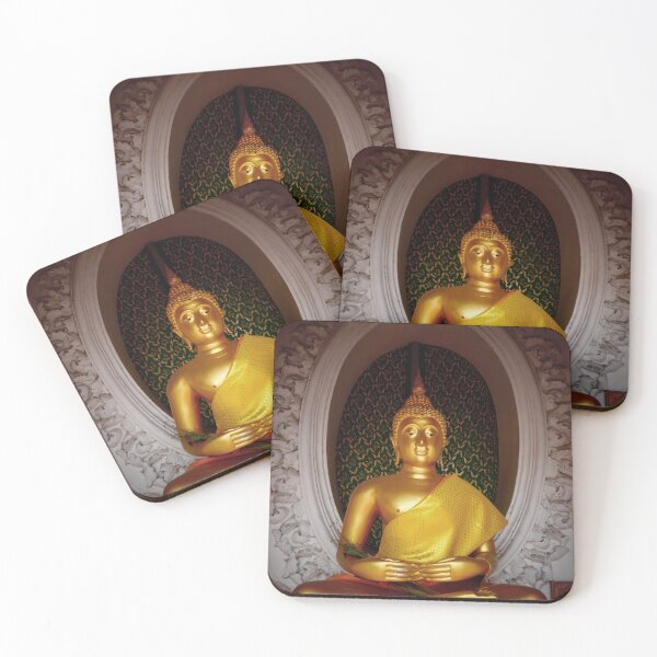 Item preview, Buddha seated guarding the Phra Pathom Chedi, Thailand designed and sold by JonDelorme.