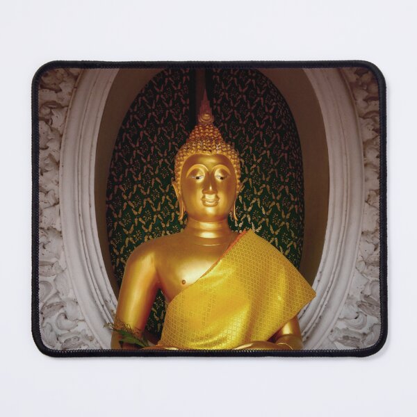 Item preview, Buddha seated guarding the Phra Pathom Chedi, Thailand designed and sold by JonDelorme.