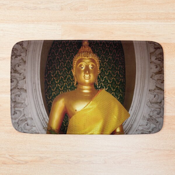 Item preview, Buddha seated guarding the Phra Pathom Chedi, Thailand designed and sold by JonDelorme.