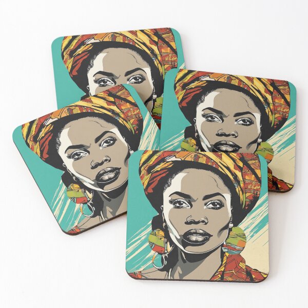 Item preview, Zuri Pop Art Portrait designed and sold by Yzakreativ.