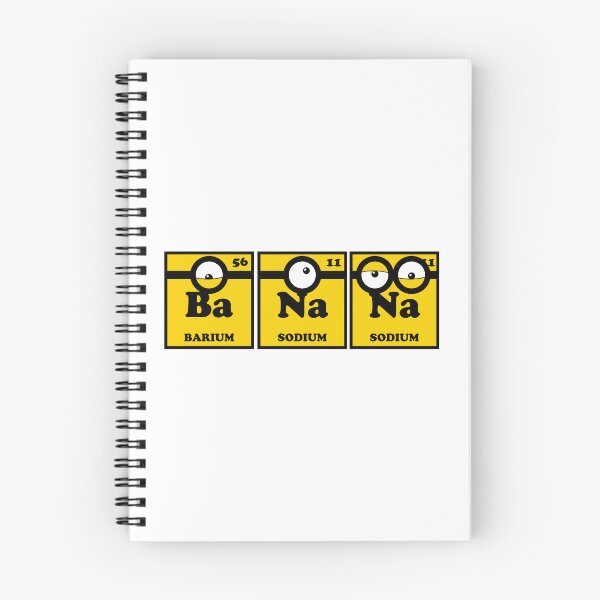 Item preview, Yellow Banana Periodic Table designed and sold by ScienceCorner.