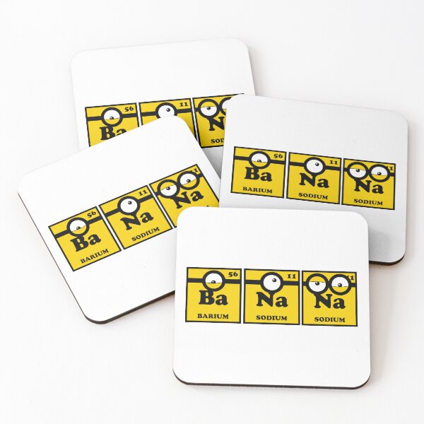 Item preview, Yellow Banana Periodic Table designed and sold by ScienceCorner.