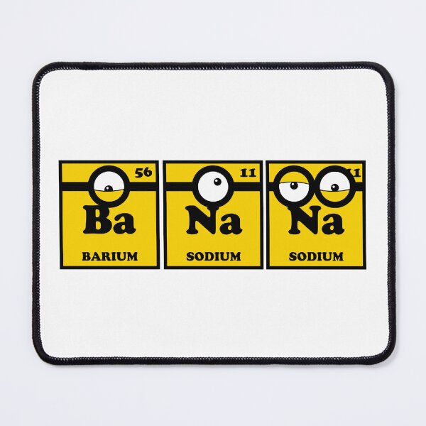Item preview, Yellow Banana Periodic Table designed and sold by ScienceCorner.