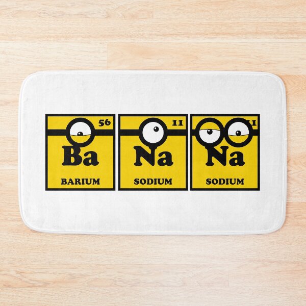 Item preview, Yellow Banana Periodic Table designed and sold by ScienceCorner.