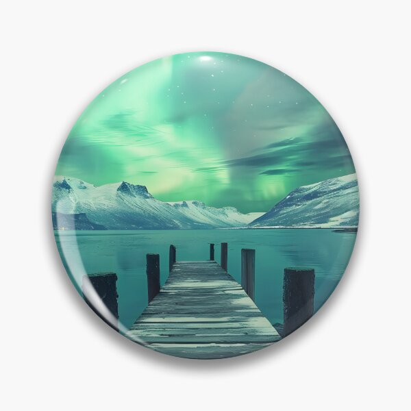 Item preview, Love's Aurora Pier designed and sold by AI-Only Creations.